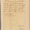Letter to Mr. Norton
