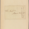 Letter to James Monroe
