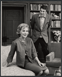 Nancy Wickwire and Bill Travers in the Broadway production of Abraham Cochrane