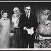 Ruth White, Fred Clark, Charles Grodin and Ruth McDevitt in the stage production Absence of a Cello
