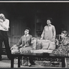 Fred Clark, Mala Powers, Ruth White and Ruth McDevitt in the stage production Absence of a Cello