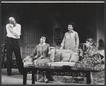 Fred Clark, Mala Powers, Ruth White and Ruth McDevitt in the stage production Absence of a Cello