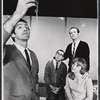 Mark Gordon, Richard Russell Ramos, Dick Yarmey and unidentified in the stage production Adaptation