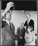 Mark Gordon, Richard Russell Ramos, Dick Yarmey and unidentified in the stage production Adaptation