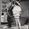 Kate Buddeke and unidentified in the stage production Aesop's Fables