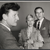 Anthony Oliver, Maureen Pryor and Alec McCowen in rehearsal for the stage production After the Rain