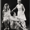 Gretchen Corbett, unidentifed actor, and Maureen Pryor in the stage production After the Rain