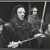 Priscilla Smith, Jamil Zakkai and ensemble in the stage production Agamemnon