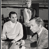 Corbett Monica, Renee Taylor, and Ray Walston in rehearsal for the stage production Agatha Sue, I Love You