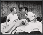 Ray Walston and Corbett Monica in the stage production Agatha Sue, I Love You