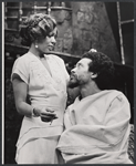 Barbara Alston and Arthur French in the stage production Ain't Supposed to Die a Natural Death