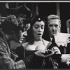 Wayne Tippit, Carole Macho and John Heffernan in the stage production The Alchemist