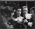 Wayne Tippit, Carole Macho and John Heffernan in the stage production The Alchemist