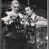 John Heffernan and Roy Scheider in the stage production The Alchemist