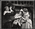 John Heffernan, Roy Scheider and Cynthia Bebout in the stage production The Alchemist