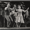 Ron Husmann and Anita Gillette in the stage production All American