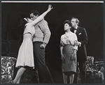 Anita Gillette, Ron Husmann, Eileen Herlie, and Ray Bolger in the stage production All American