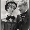 Barbara Barrie and Staats Cotsworth in the stage production All's Well That Ends Well, Central Park
