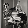 Jane Hoffman and Sudie Bond in the 1961 Off-Broadway production of The American Dream