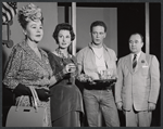 Nancy Cushman, Jane Hoffman, Ben Piazza and John C. Becher in the 1961 Off-Broadway production of The American Dream