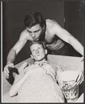 Ben Piazza and Sudie Bond in the 1961 Off-Broadway production of The American Dream