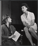 Viveca Lindfors [left] and unidentified in American Repertory Company