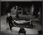 Robert Drivas (center) in the stage production And Things That Go Bump in the Night