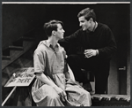 Marco St. John and Robert Drivas in the stage production And Things That Go Bump in the Night