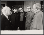 Martin Shakar, Henry Calvert, Grant Code and unidentified others in the stage production And Whose Little Boy Are You?