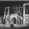 Rex Robbins, Eugene Troobnick, Ted Graeber [center] and ensemble in the American Shakespeare production of Androcles and the Lion