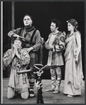 Charles Cioffi, Eugene Troobnick, Kathleen Dabney and unidentified [left] in the American Shakespeare Festival stage production Androcles and the Lion
