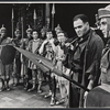 Eugene Troobnick, William Devane [center], Charles Cioffi [left] and unidentified others in the American Shakespeare Festival stage production Androcles and the Lion