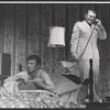 Angelo Mango and Simon Oakland in the stage production Angela