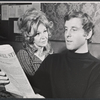Geraldine Page and Angelo Mango in the stage production Angela