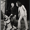 Marian Hailey, Morris Carnovsky and Maria Tucci in the stage production Antigone