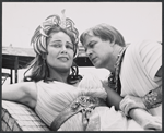 Colleen Dewhurst and Michael Higgins in the New York Shakespeare Festival Central Park stage production Antony and Cleopatra