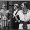 Unidentified actors and Michael Higgins in the New York Shakespeare Festival Central Park stage production Antony and Cleopatra