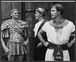 Unidentified actors and Michael Higgins in the New York Shakespeare Festival Central Park stage production Antony and Cleopatra