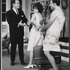 Larry Parks, Monica Moran, and Richard Roat in the stage production Any Wednesday