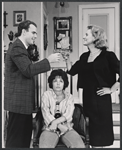 Richard Roat, Monica Moran, and Patricia Cutts in the stage production Any Wednesday