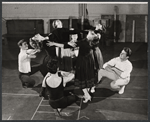 Dancers in rehearsal for the stage production Anya