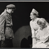 Michael Kermoyan, Patricia Hoffman and Constance Towers in the stage production Anya