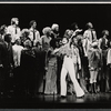 Patti D'Beck (center with arm outstretched) and company in the stage production Applause