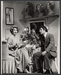 Arlene Dahl and John Gabriel in the stage production Applause