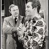 Franklin Cover and unidentified actor in the stage production Applause