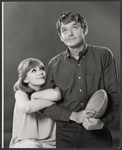 Barbara Harris and Hal Holbrook in publicity photo from the stage production The Apple Tree