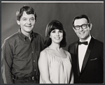 Hal Holbrook, Phyllis Newman and Larry Blyden in publicity photo from the stage production The Apple Tree