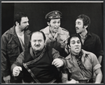 C.K. Alexander (front left), David Cryer (back center), and unidentified actors in the stage production Ari