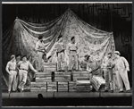 C.K. Alexander (far right) and company in the stage production Ari