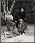 Donald Harron, Kim Hunter and unidentified in the 1961 Stratford production of As You Like It